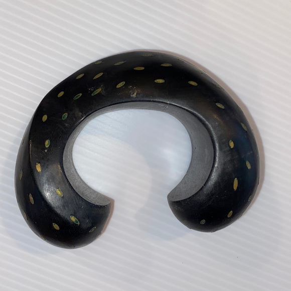 Patricia Von Musulin Modernist Wood Cuff Bracelet - Picture 2 of 5